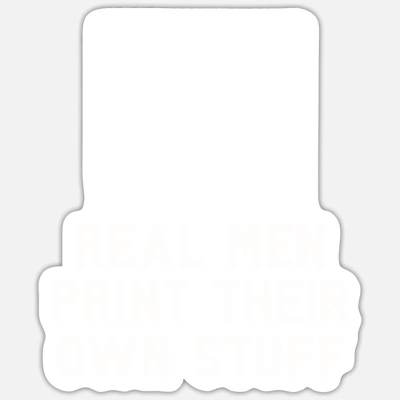 3d Drucker Sticker Größe S (10 x 10 cm)