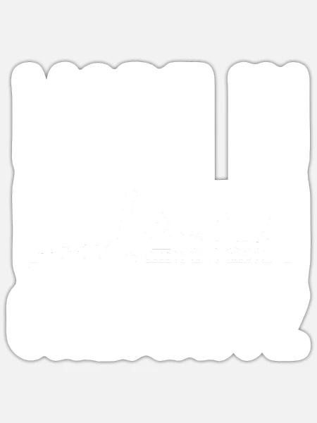 Chemnitz - Sticker Größe S (10 x 10 cm) - Mattweiß