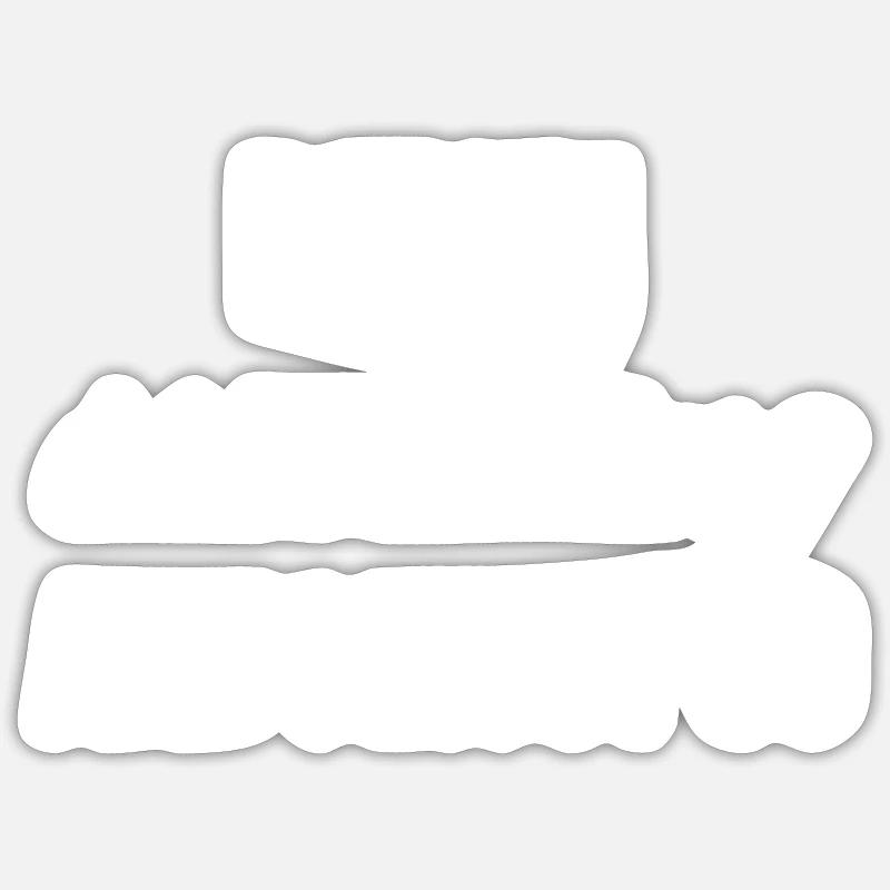 Benin - Sticker size S (10 x 10 cm) - white matte