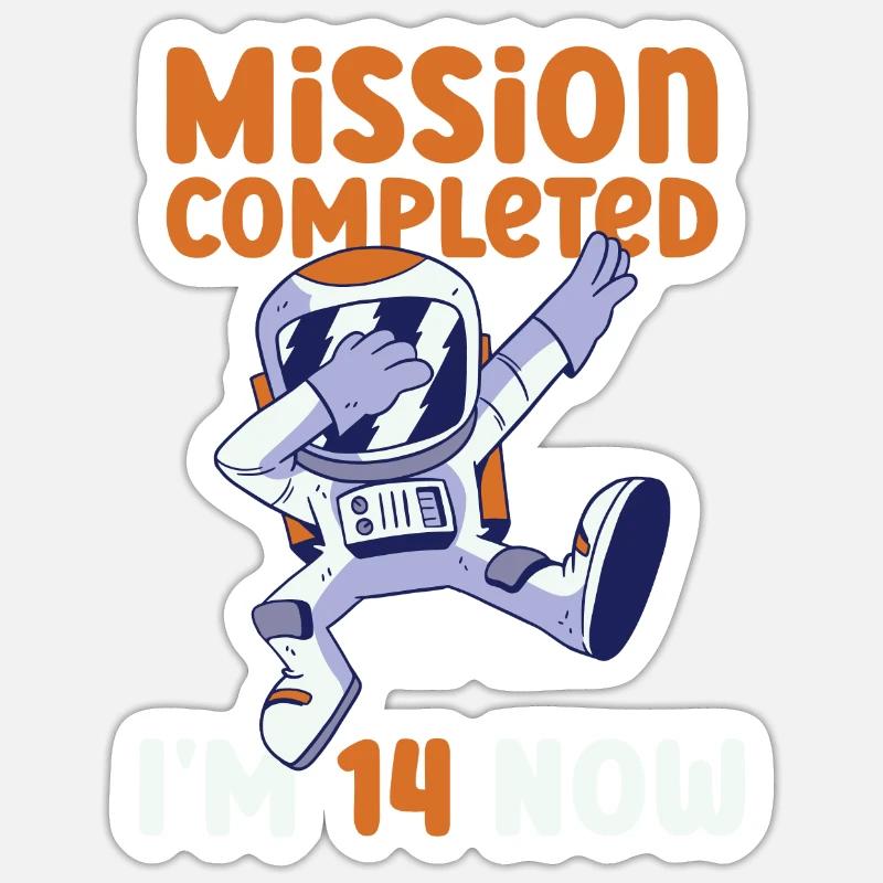 Sticker taille S (10 x 10 cm) - 