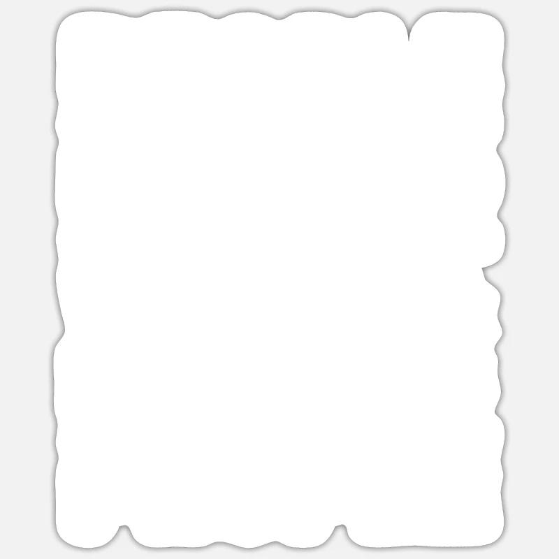 Wakeboarden Wakeboarding Wakeboard - Sticker taille S (10 x 10 cm) - blanc mat