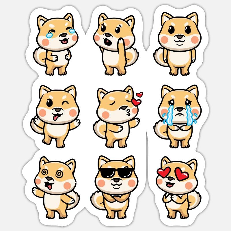 Sticker taille S (10 x 10 cm) - 
