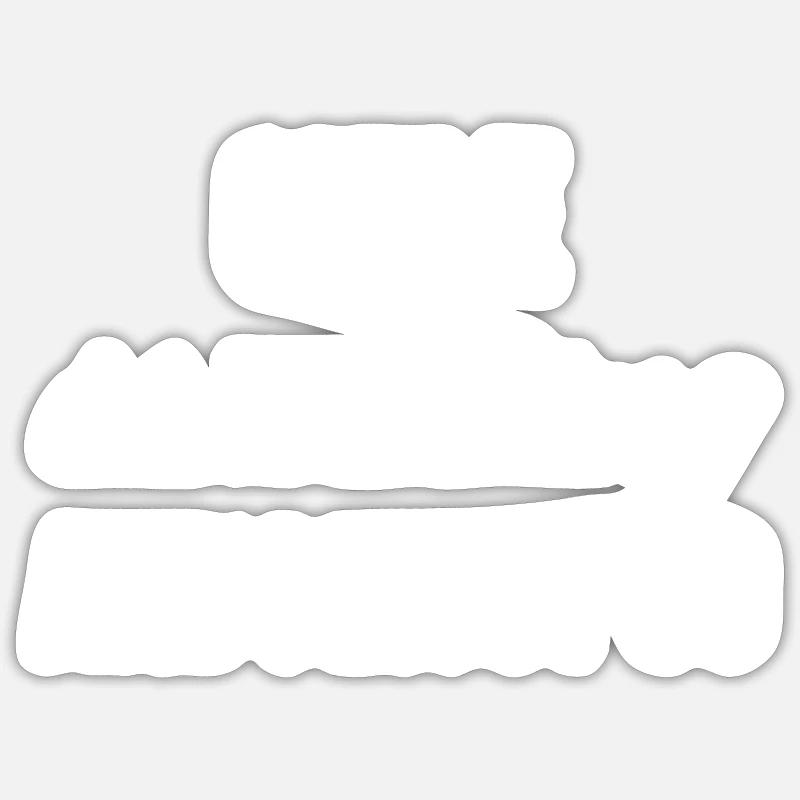 Chile - Sticker size S (10 x 10 cm) - white matte