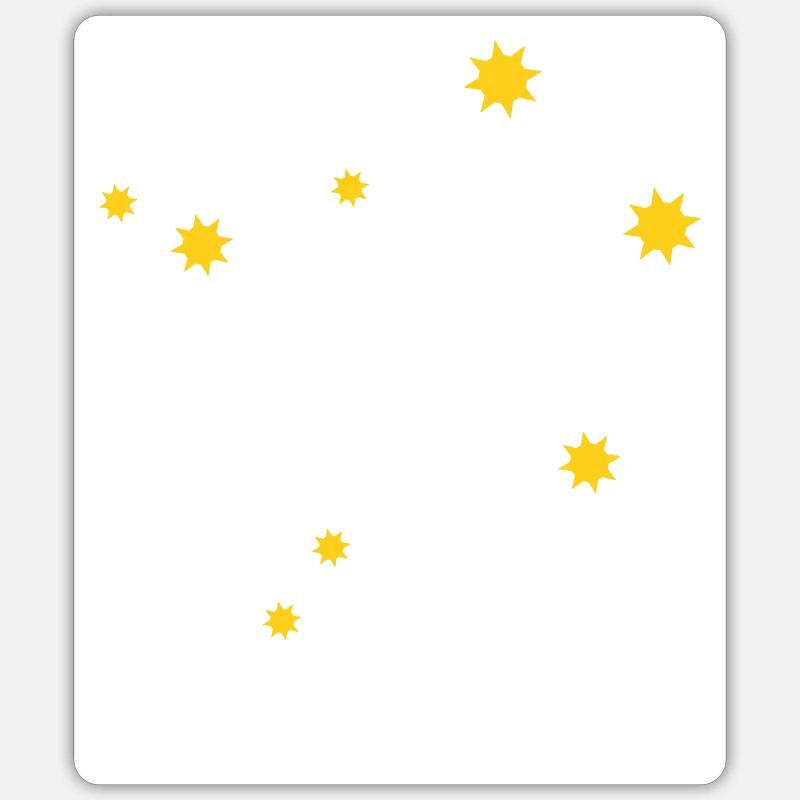 Carpe Diem nutze den Tag Sternbild Waage Libra Ode Sticker Größe S (10 x 10 cm)