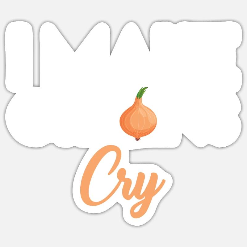 Oignon Sticker taille S (10 x 10 cm)