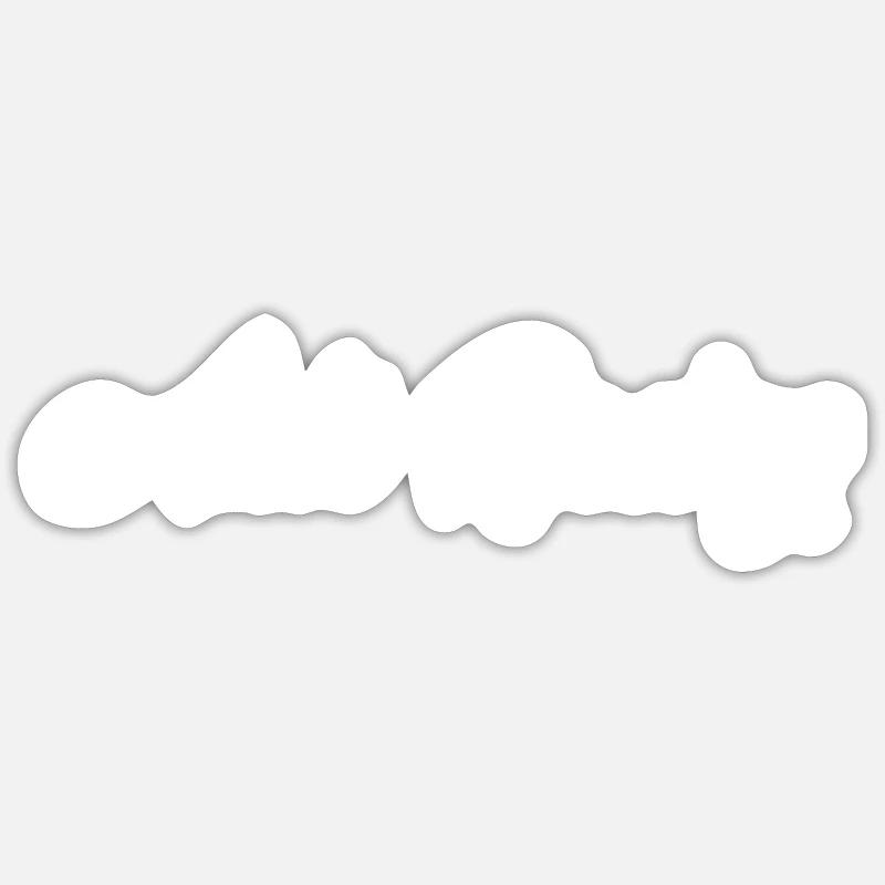 AUTO RACING CURSIVE TEXT NOVELTY HOBBY Sticker size S (10 x 10 cm)