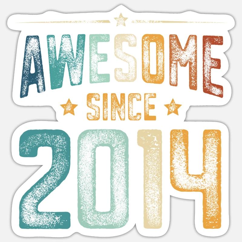 Sticker taille S (10 x 10 cm) - 