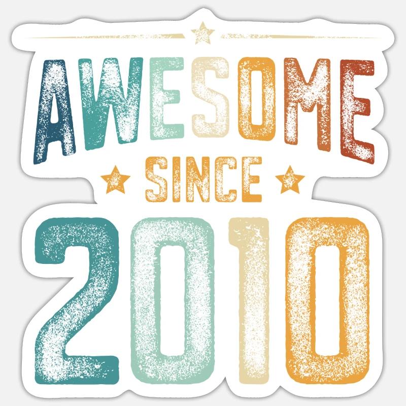 Sticker taille S (10 x 10 cm) - 