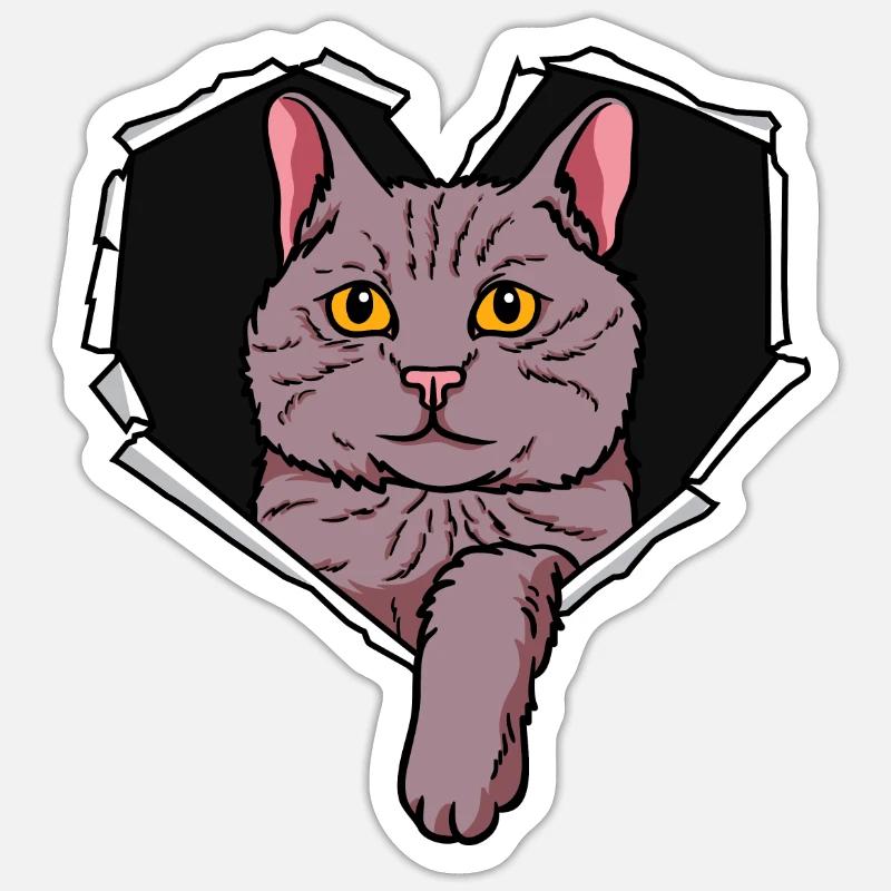 Sticker taille S (10 x 10 cm) - 