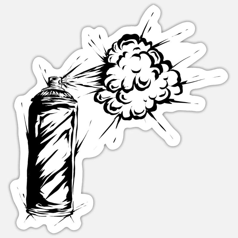 Sticker Größe S (10 x 10 cm) - 