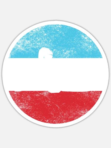 GoKart - Kartsport - Kart - Go Kart - Sticker Größe S (10 x 10 cm) - Mattweiß
