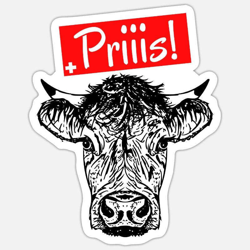 Sticker Größe S (10 x 10 cm) - 