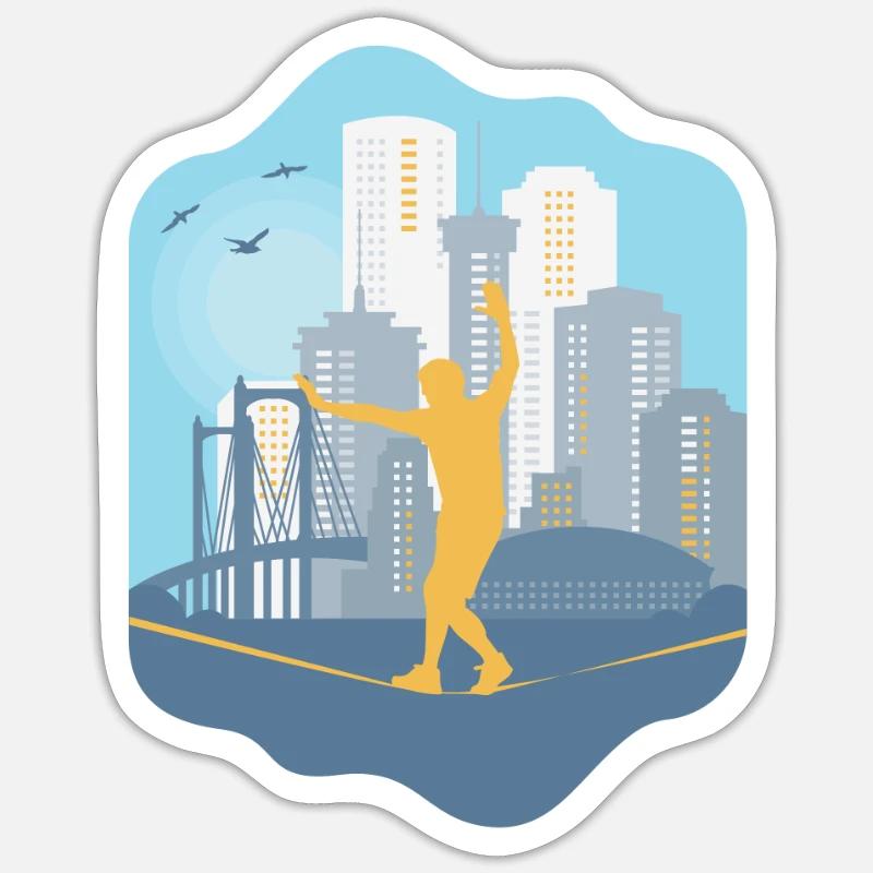Sticker taille S (10 x 10 cm) - 