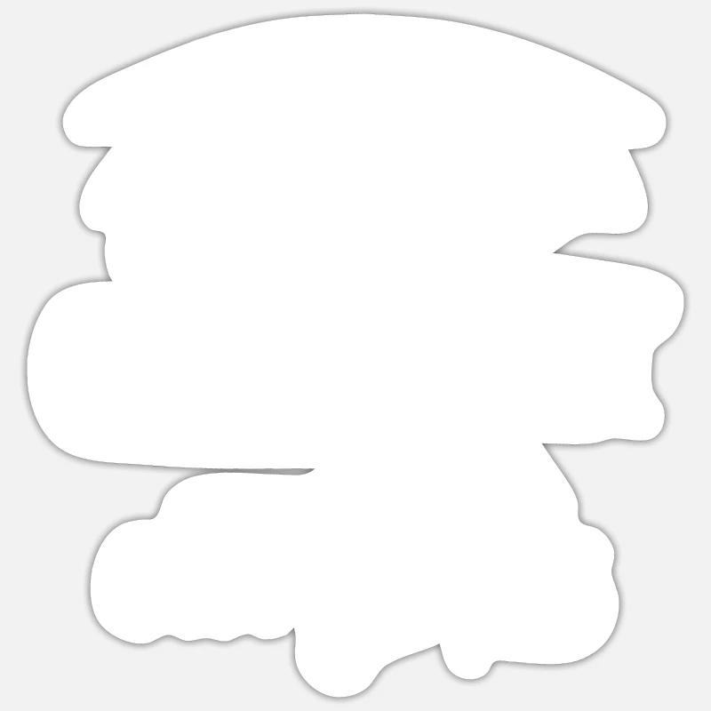 Composting Compost Worm Waste Sticker size S (10 x 10 cm)