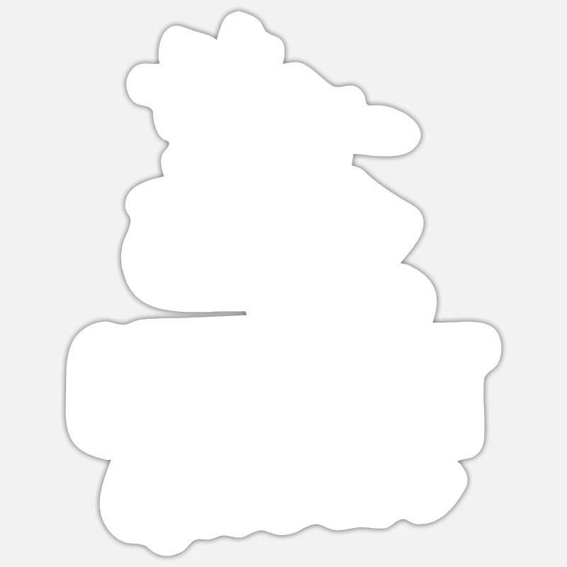 Composting Compost Worm Waste Sticker size S (10 x 10 cm)