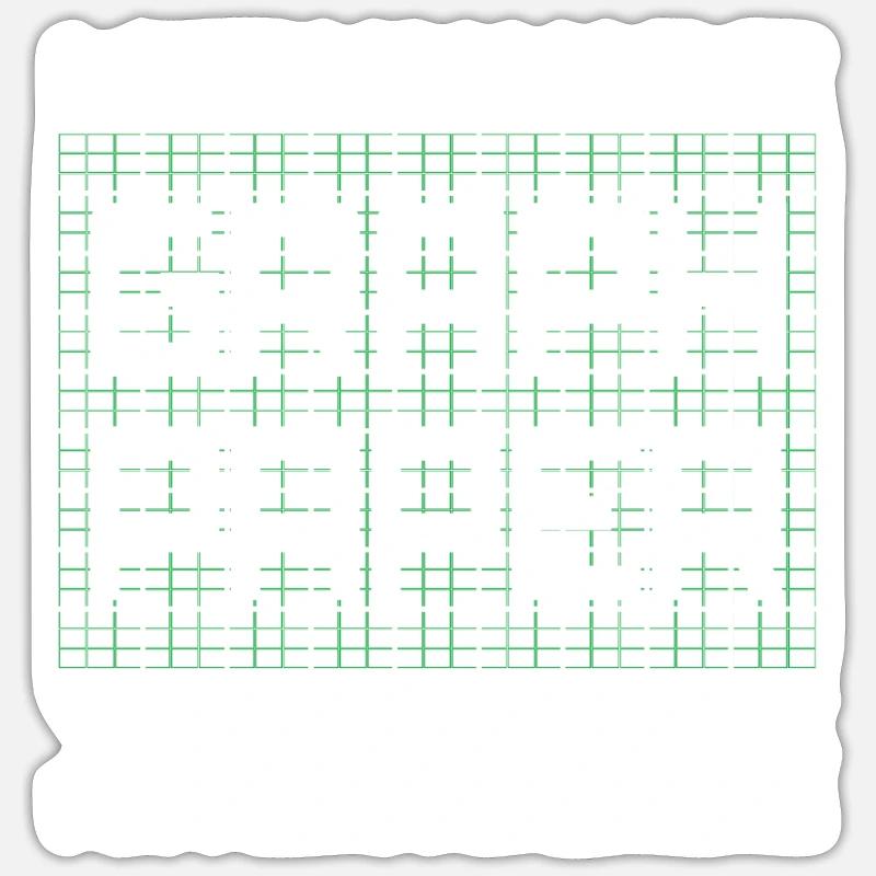 Funny Math Art Mathematics Student Math Lover Cool Sticker size S (10 x 10 cm)