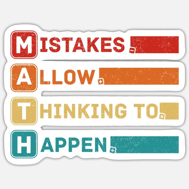 Best Math Art Calculus Algebra Math Geek Lover Fun Sticker size S (10 x 10 cm)