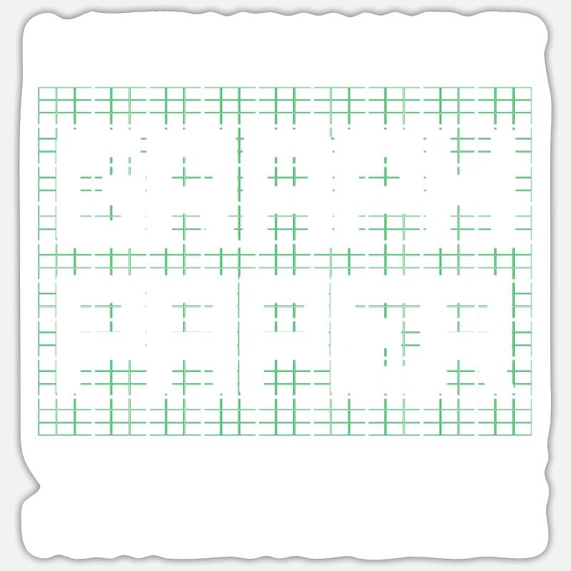 Funny Math Art Mathematics Student Math Lover Pun Sticker size S (10 x 10 cm)