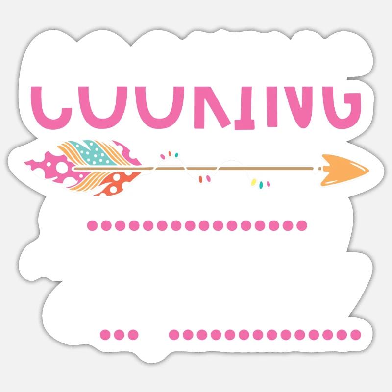 cooking group - Sticker size S (10 x 10 cm) - white matte