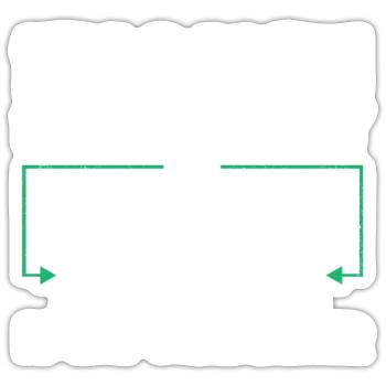 Funny Math Art Student Pun Mathematics Lovers Fun - Sticker size S (10 x 10 cm) - white matte - Front