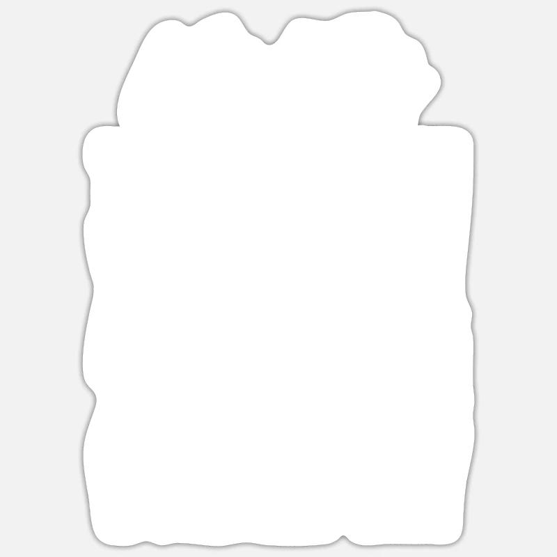 Le seul endroit où les gens achètent 47 pastèques Pun - Sticker taille S (10 x 10 cm) - blanc mat