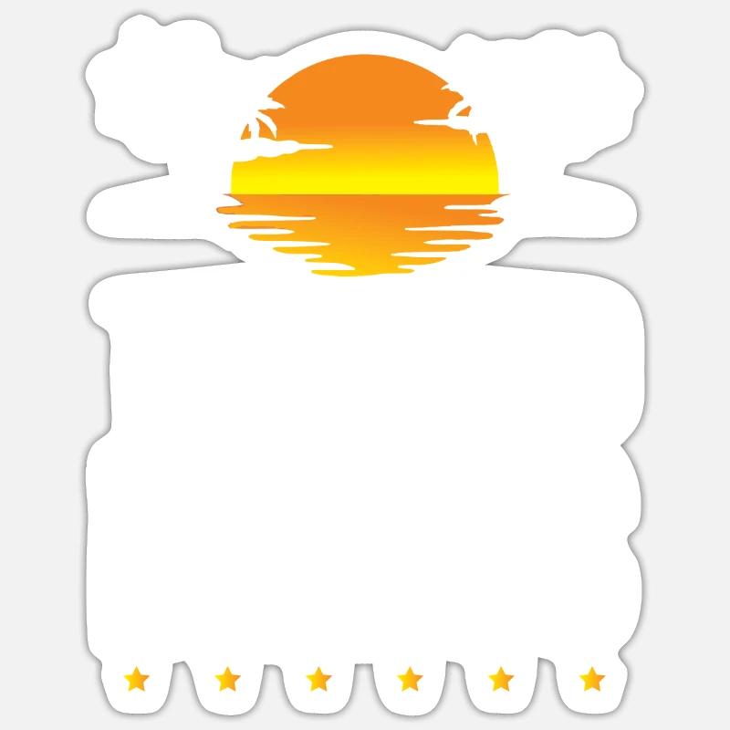Thailand Modus - Sticker Größe S (10 x 10 cm) - Mattweiß