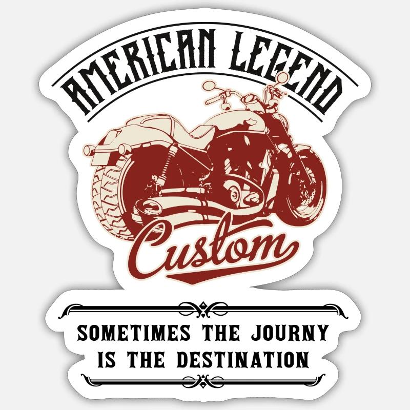 destination 10 - Sticker size S (10 x 10 cm) - white matte