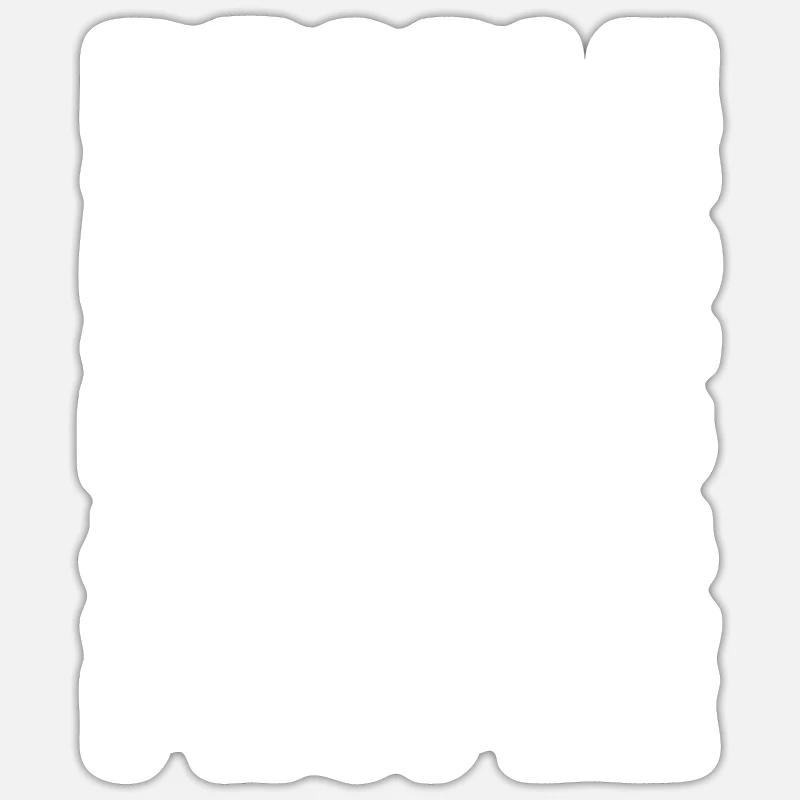 Softball - Sticker taille S (10 x 10 cm) - blanc mat
