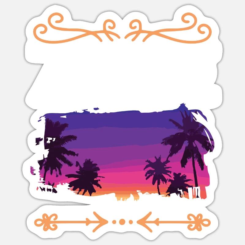 Zrce - Sticker taille S (10 x 10 cm) - blanc mat