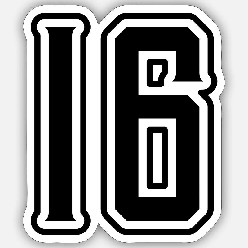 Sticker Größe S (10 x 10 cm) - 