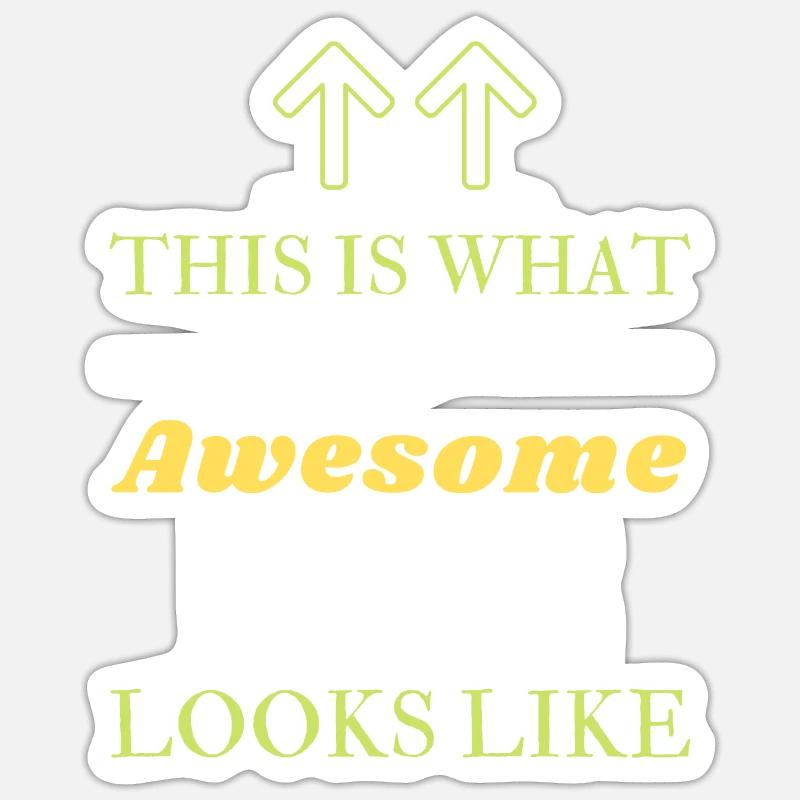 Bäcker - Sticker Größe S (10 x 10 cm) - Mattweiß