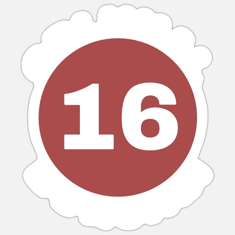 Sticker Größe S (10 x 10 cm) - 