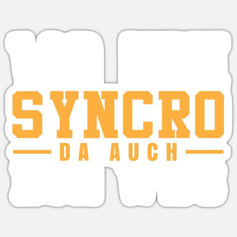 Wo ein Syncro da auch ein Weg Sticker Größe S (10 x 10 cm)