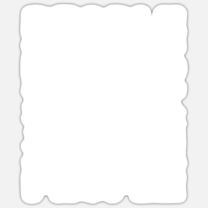 Samurai - Sticker size S (10 x 10 cm) - white matte