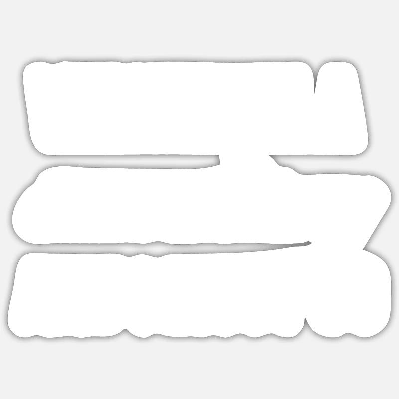Venezuela - Sticker taille S (10 x 10 cm) - blanc mat