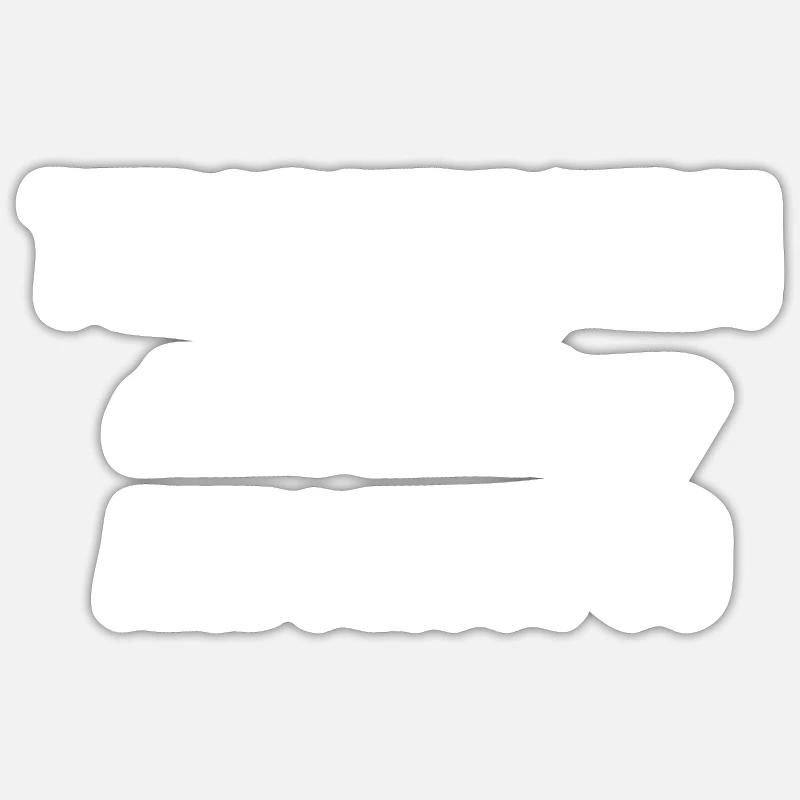 Turkménistan - Sticker taille S (10 x 10 cm) - blanc mat