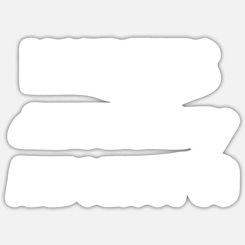 Mauritius - Sticker size S (10 x 10 cm) - white matte