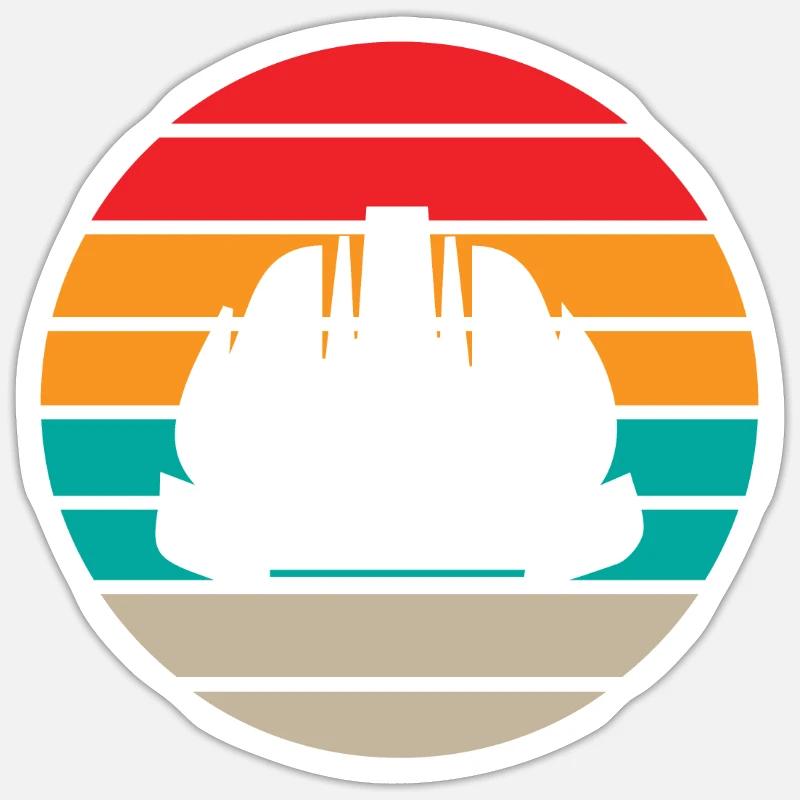 Sticker Größe S (10 x 10 cm) - 