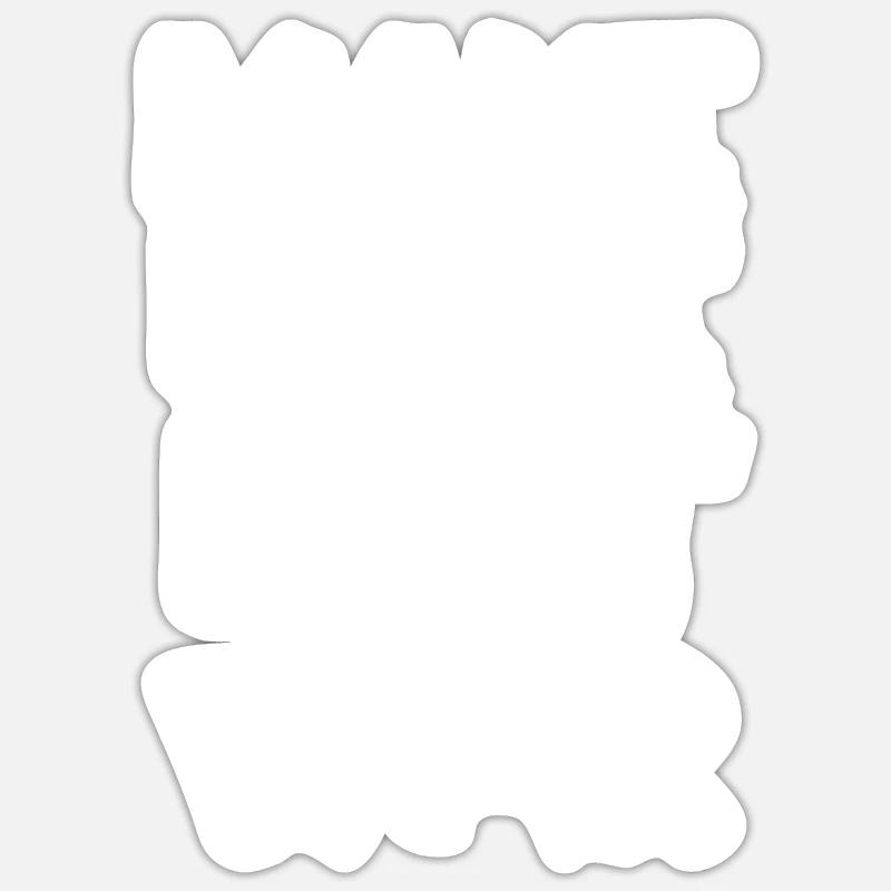 Make Love Not War - Sticker size S (10 x 10 cm) - white matte