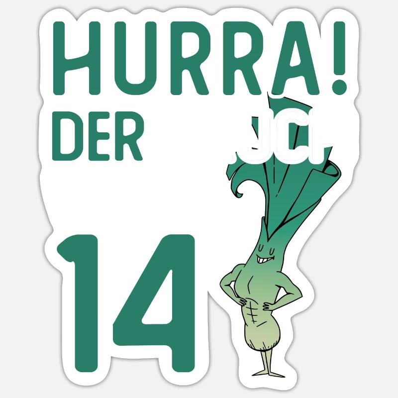 Sticker Größe S (10 x 10 cm) - 