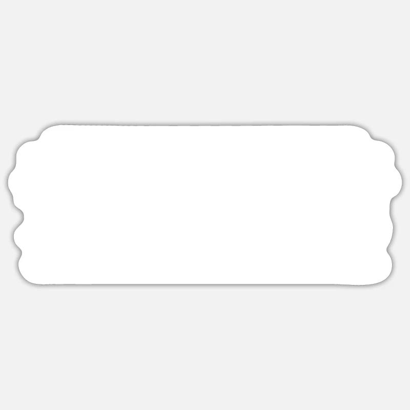 Bride - Team Bride - Sticker size S (10 x 10 cm) - white matte