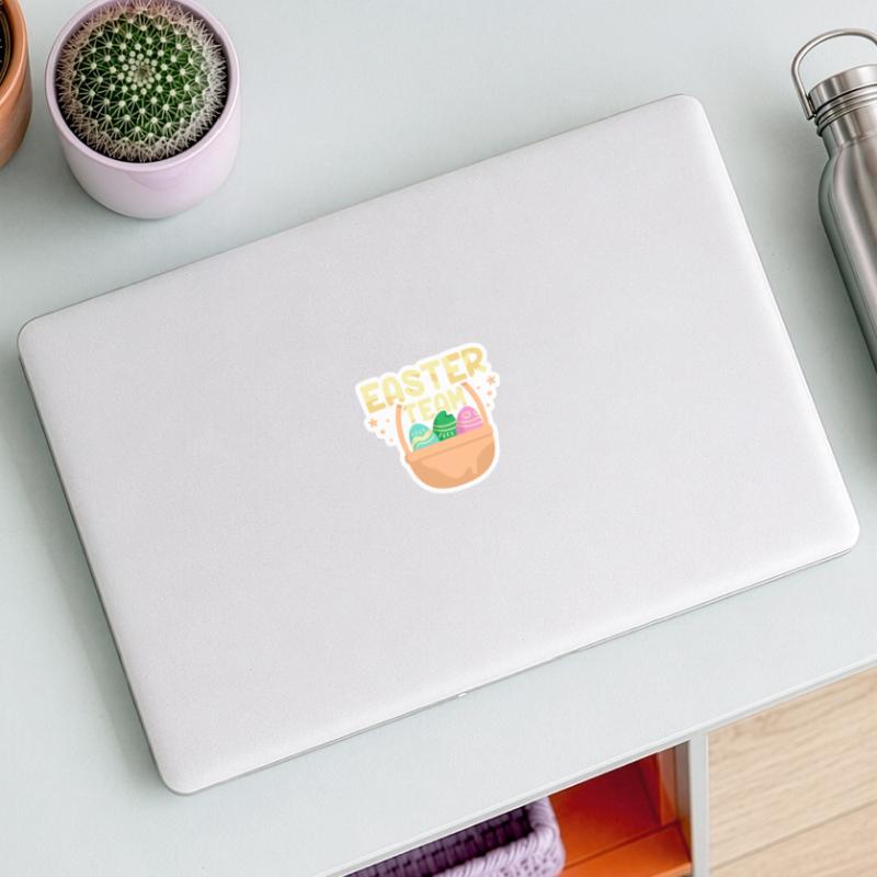 Easter Team Easter Easter Egg Easter Easter Sticker size S (10 x 10 cm)
