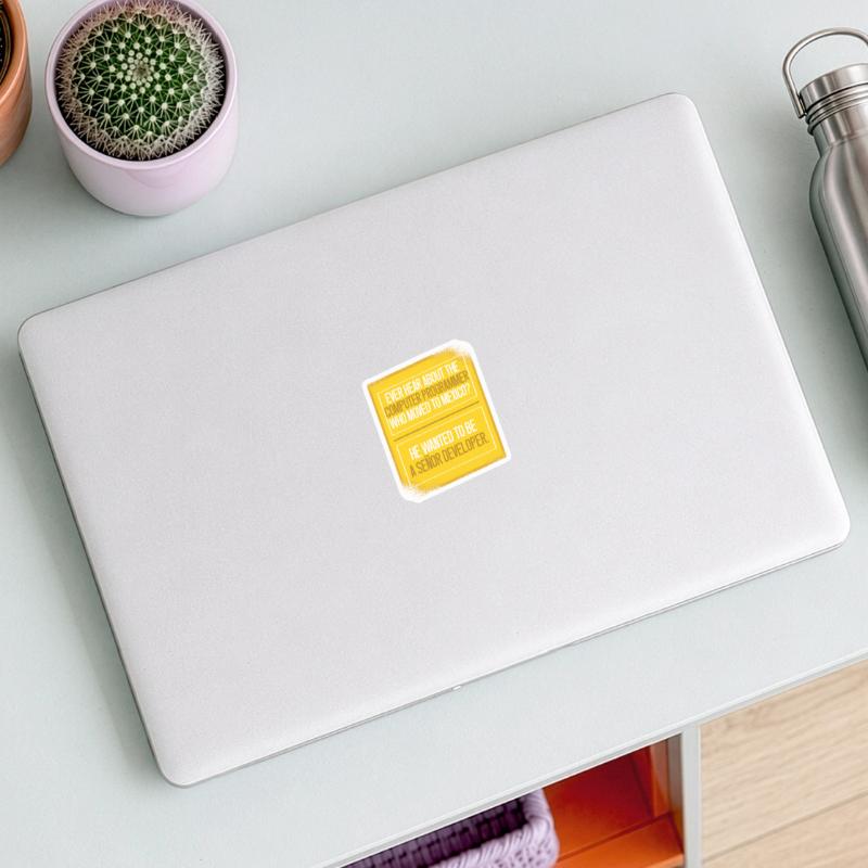 Programmer Coder Software Developer Sticker size S (10 x 10 cm)