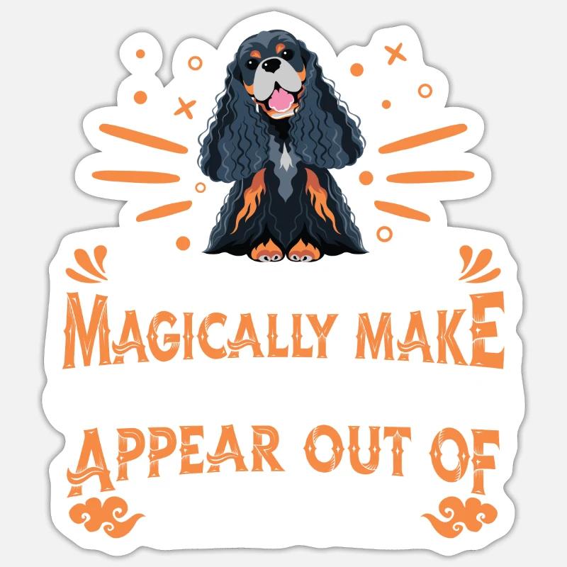 Cocker Spaniel Dog - Sticker size S (10 x 10 cm) - white matte