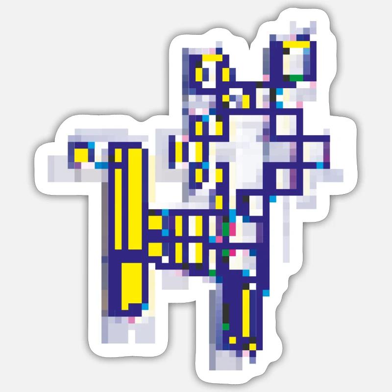 TREIZE CHATS Sticker taille S (10 x 10 cm)