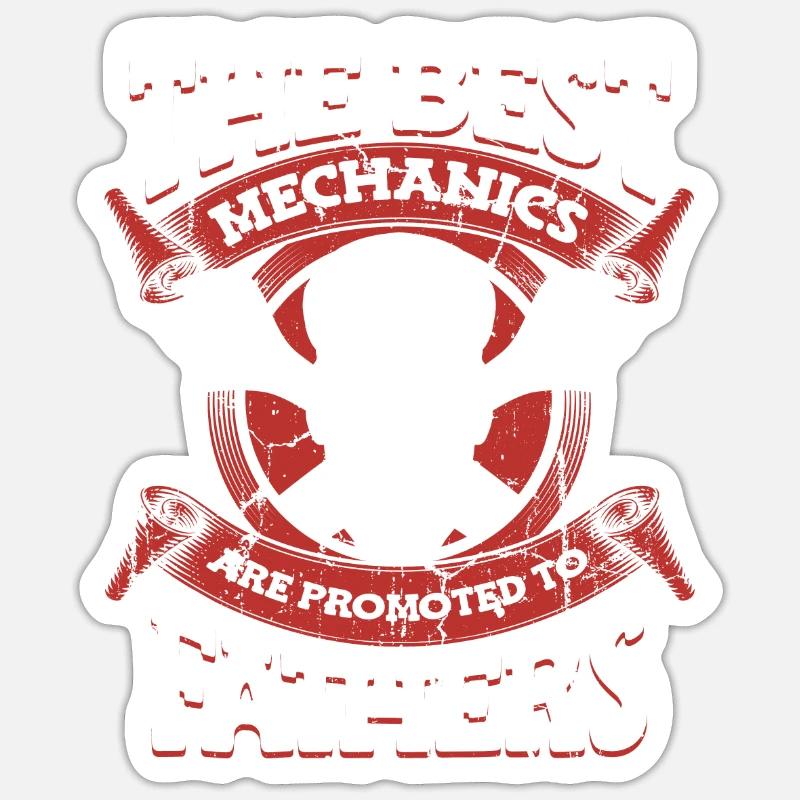 Mechanic Screwdriver Workshop Sticker size S (10 x 10 cm)