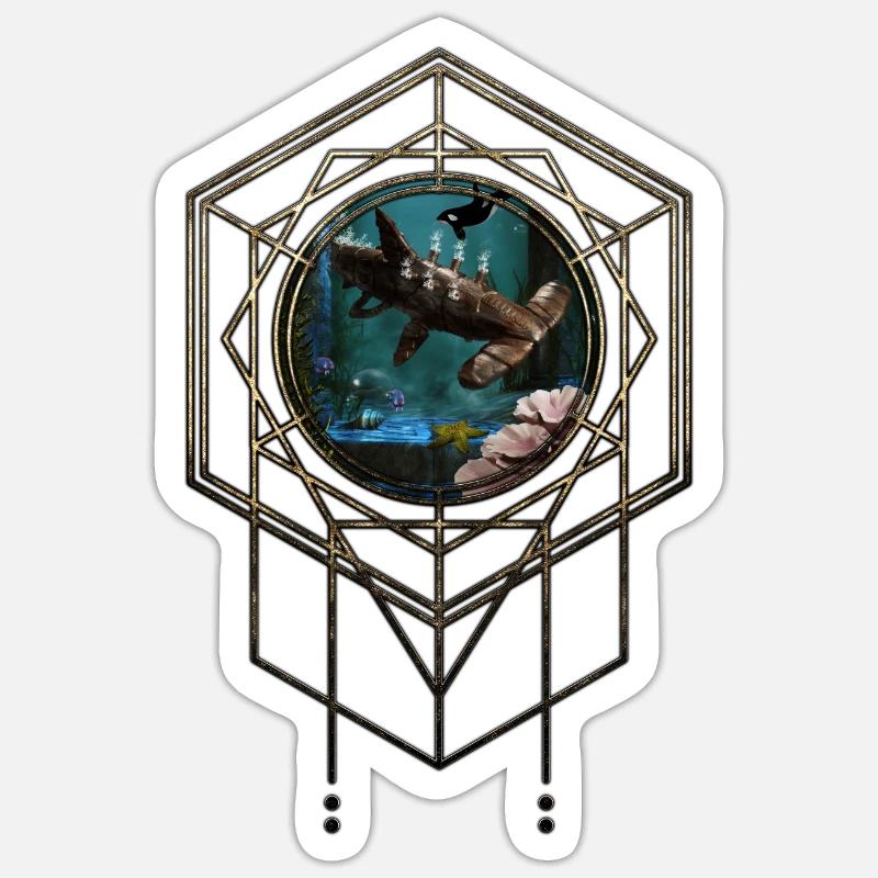Sticker Größe S (10 x 10 cm) - 