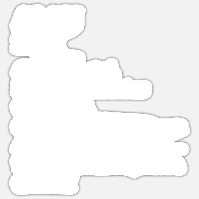 Alan: An absolute stud. Everthing he touches turns Sticker Größe S (10 x 10 cm)