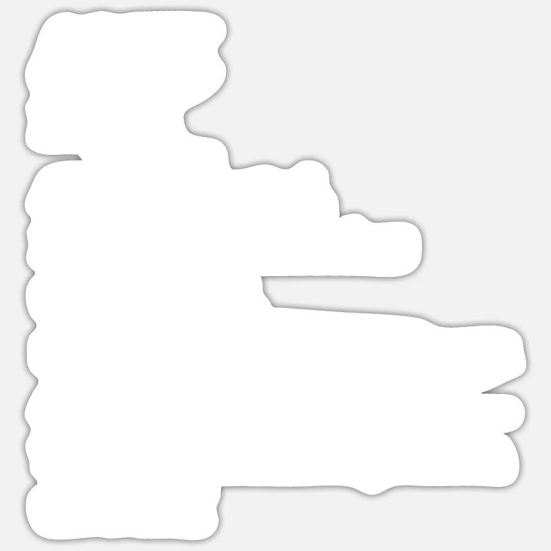 Alex: An absolute stud. Everthing he touches turns Sticker Größe S (10 x 10 cm)