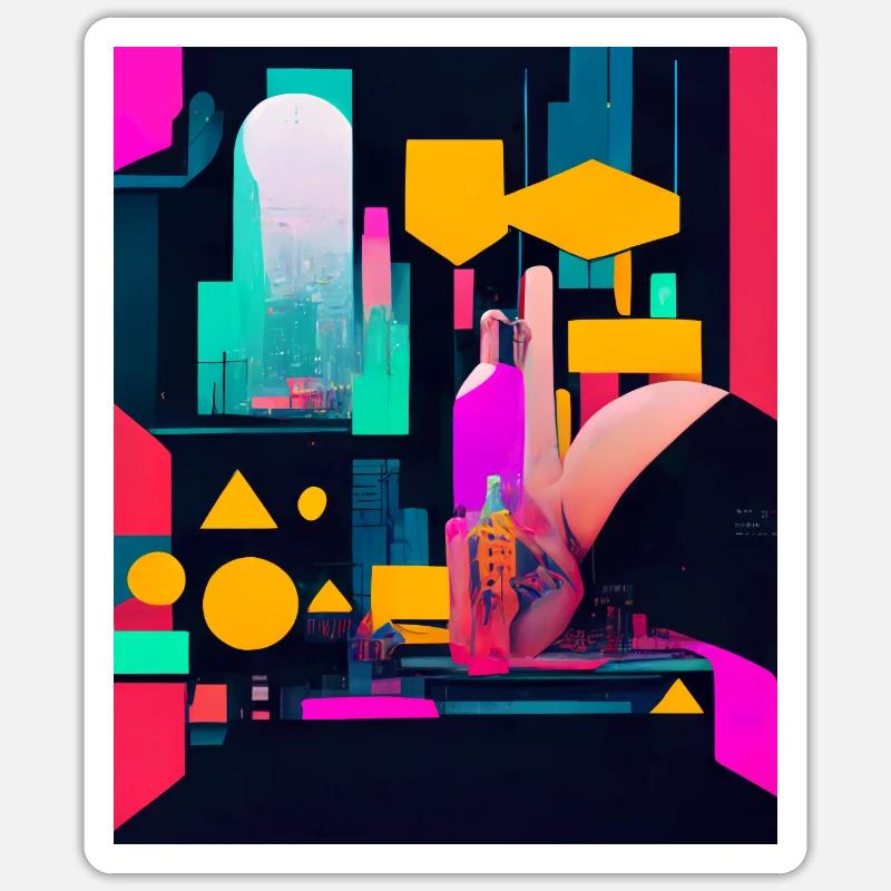 Sticker taille S (10 x 10 cm) - 